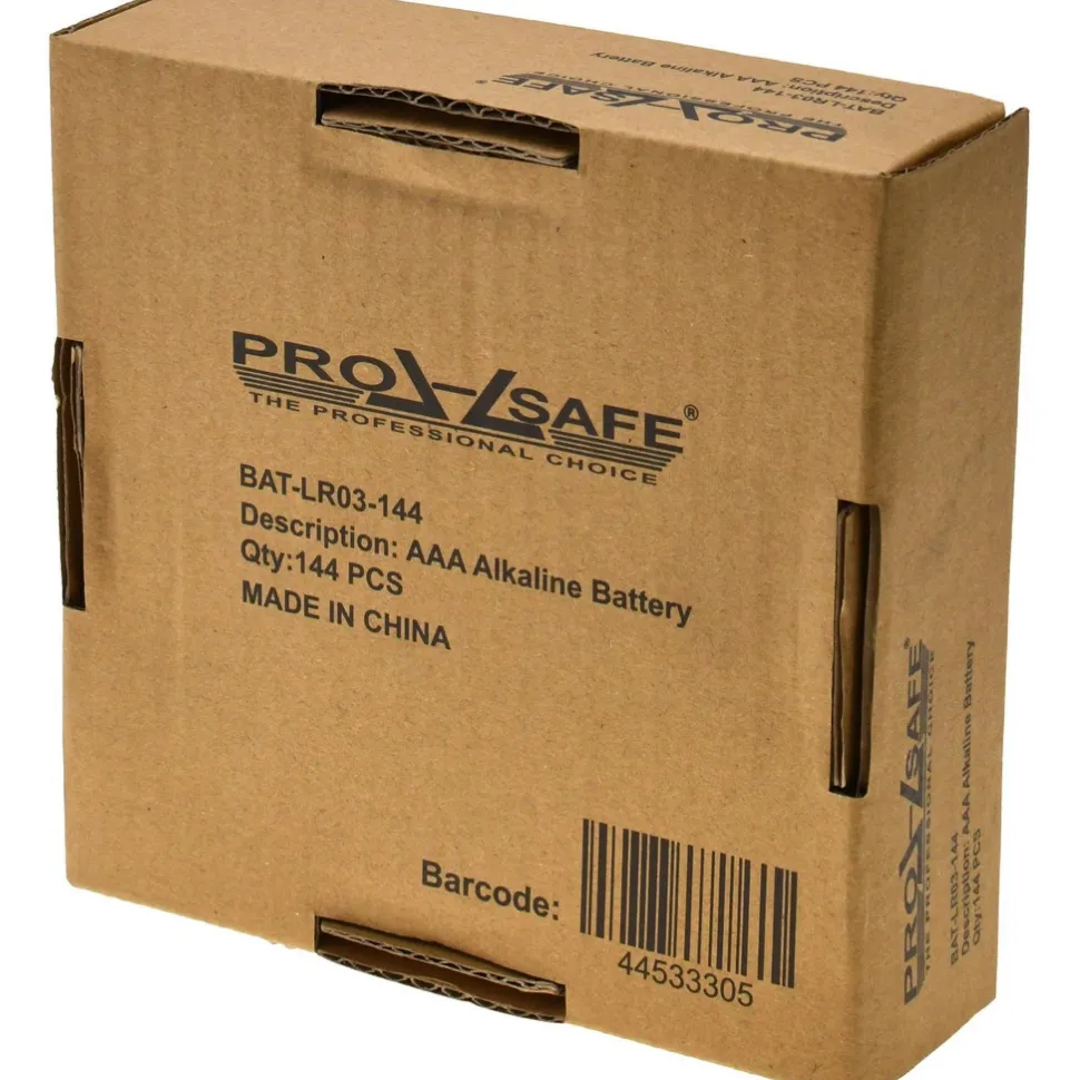 Standard Battery: Size AAA, Alkaline