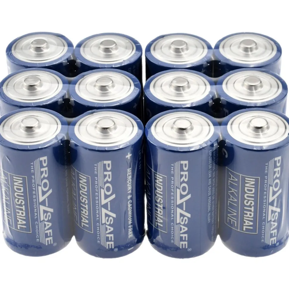 Standard Battery: Size C, Alkaline
