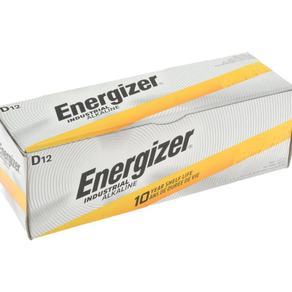 Standard Battery: Size D, Alkaline