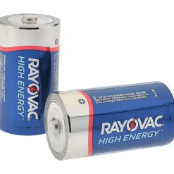 Standard Battery: Size D, Alkaline