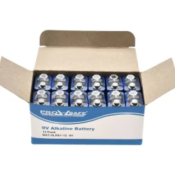 Standard Battery: Size 9V, Alkaline