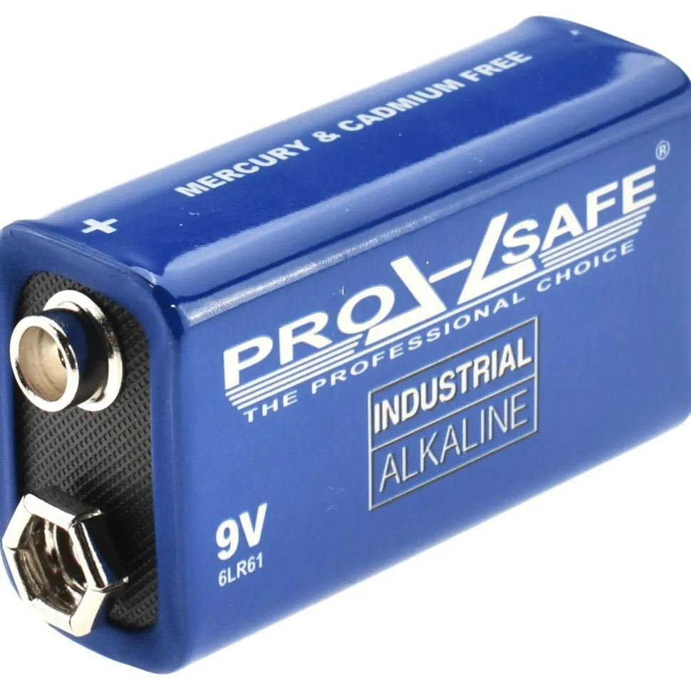 Standard Battery: Size 9V, Alkaline