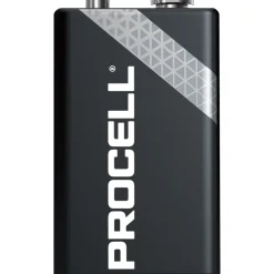 Standard Battery: Size 9V, Alkaline
