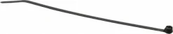 Standard Cable Tie: 7.31" Long, Black, Nylon