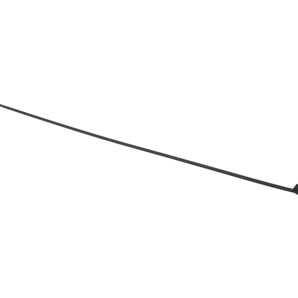 Standard Cable Tie: 14.2" Long, Black, Nylon