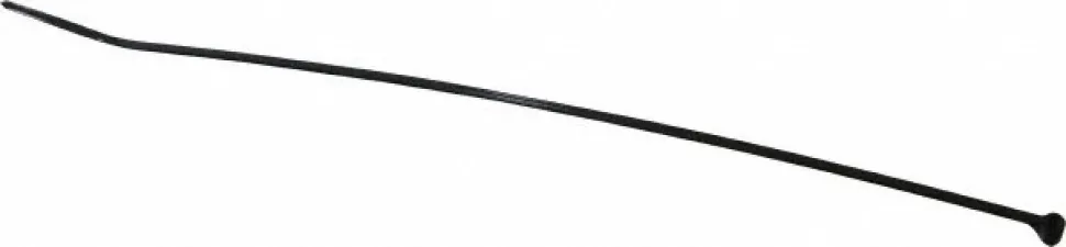 Standard Cable Tie: 8" Long, Black, Nylon
