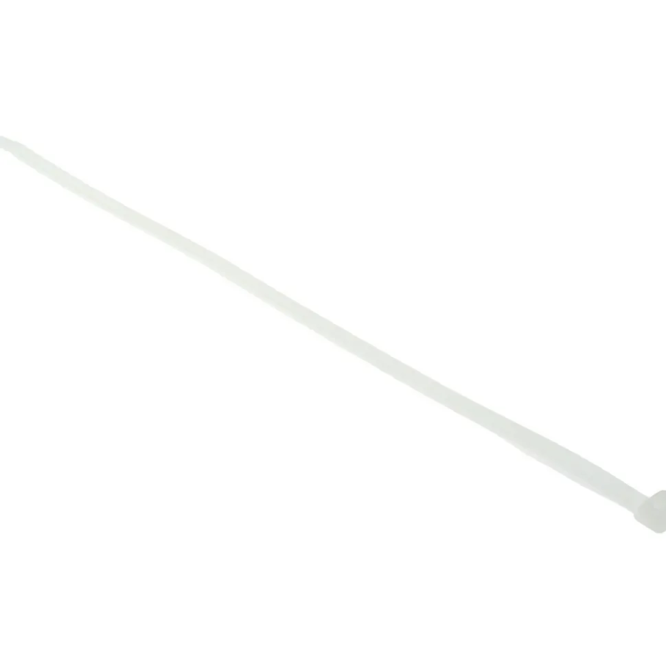 Standard Cable Tie: 14" Long, Natural, Nylon