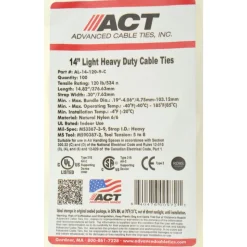 Standard Cable Tie: 14