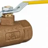 Standard Manual Ball Valve: 3/4" Pipe, Standard Port