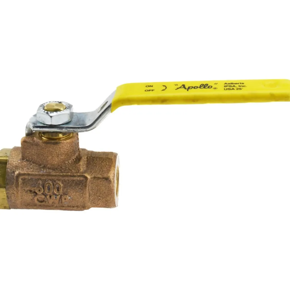 Standard Manual Ball Valve: 1/4" Pipe, Standard Port
