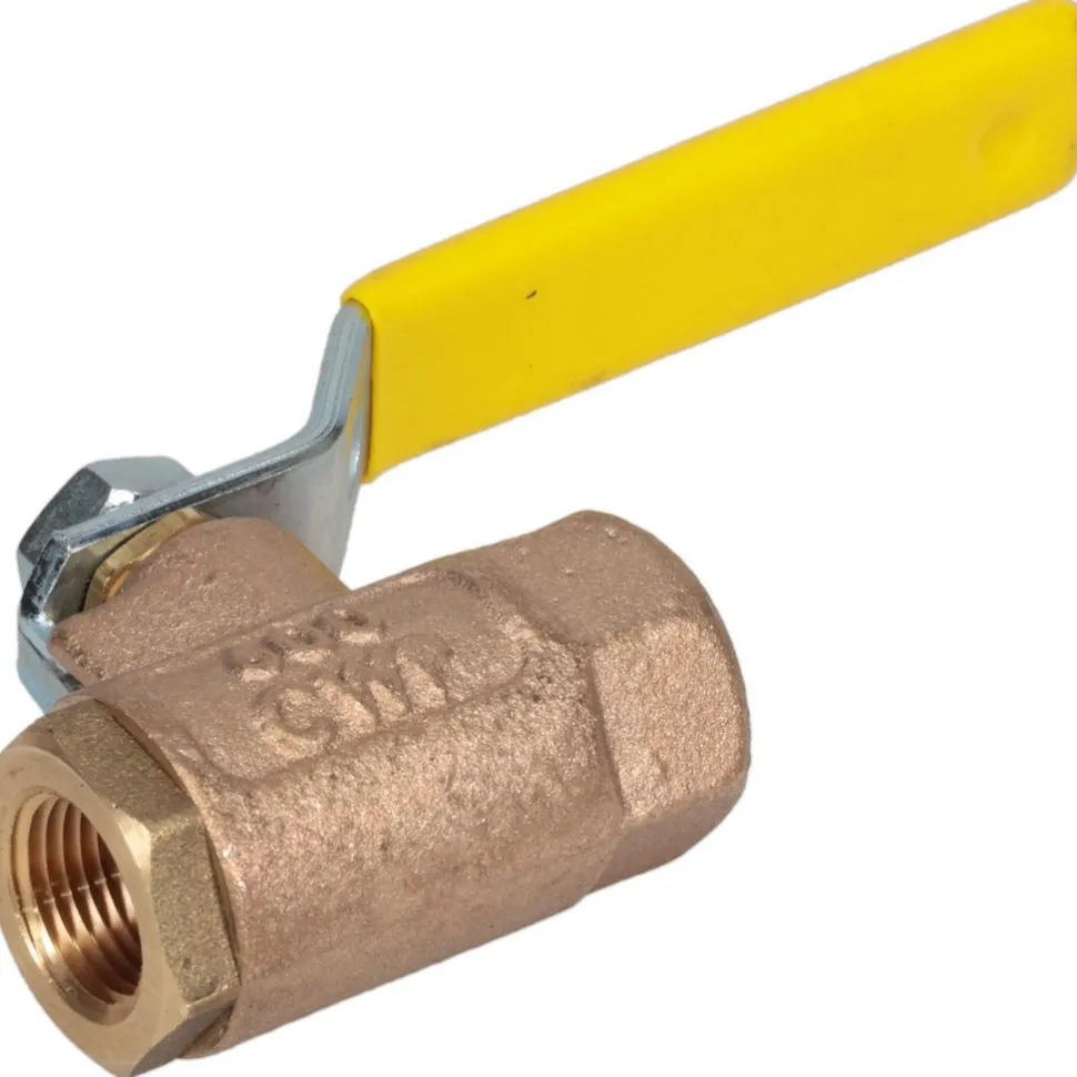 Standard Manual Ball Valve: 3/8" Pipe, Standard Port