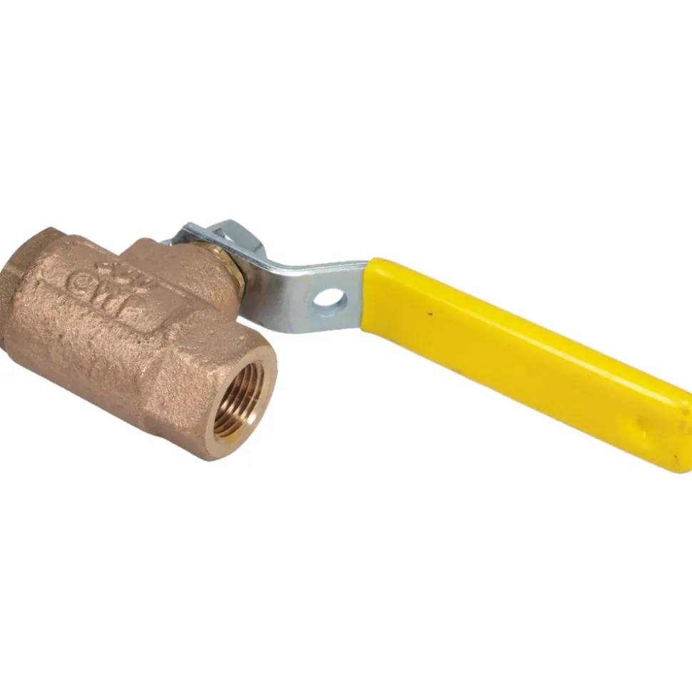 Standard Manual Ball Valve: 3/8" Pipe, Standard Port