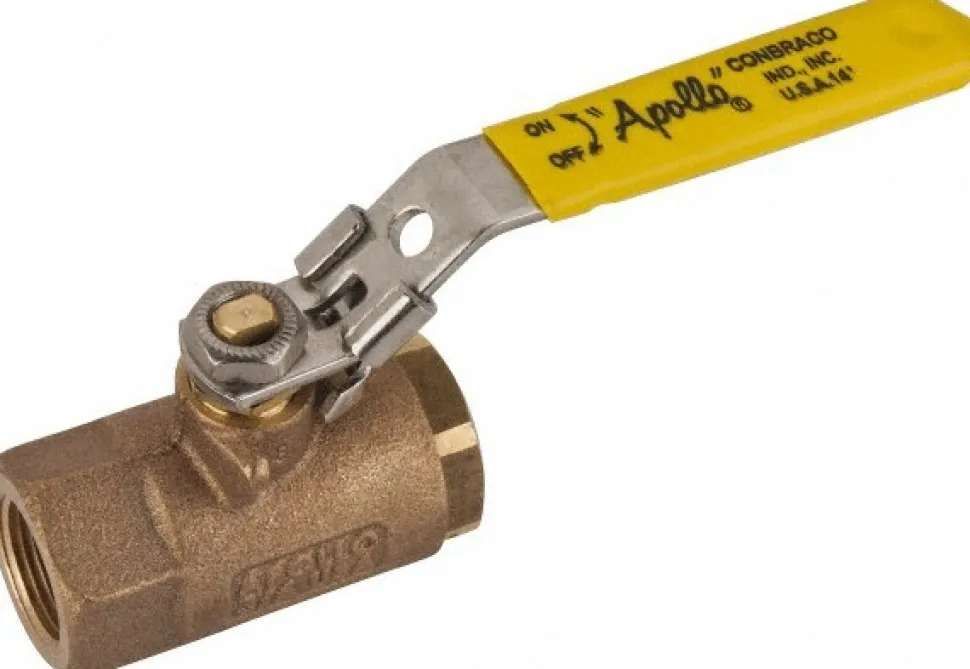 Standard Manual Ball Valve: 3/4" Pipe, Standard Port