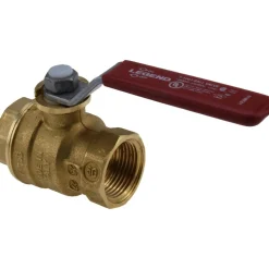 Standard Manual Ball Valve: 3/4" Pipe, Full Port