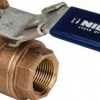 Standard Manual Ball Valve: 3/4" Pipe, Full Port