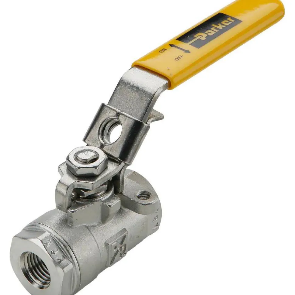 Standard Manual Ball Valve: 1/2" Pipe, Full Port