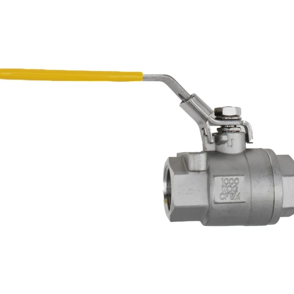 Standard Manual Ball Valve: 3/4" Pipe, Full Port