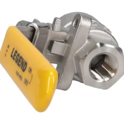 Standard Manual Ball Valve: 1/4" Pipe, Full Port