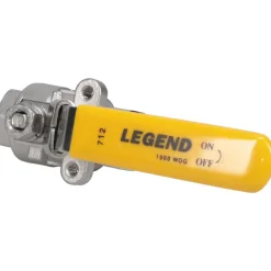 Standard Manual Ball Valve: 1/4" Pipe, Full Port