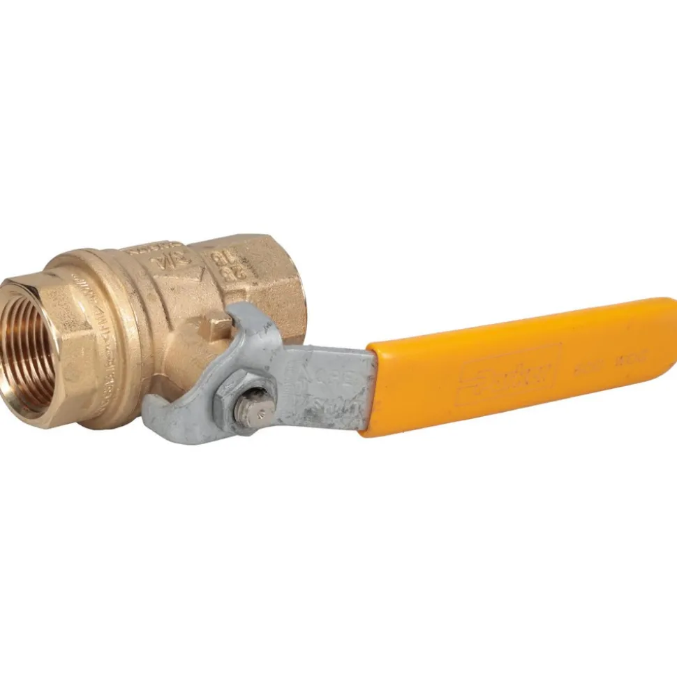 Standard Manual Ball Valve: 3/4" Pipe