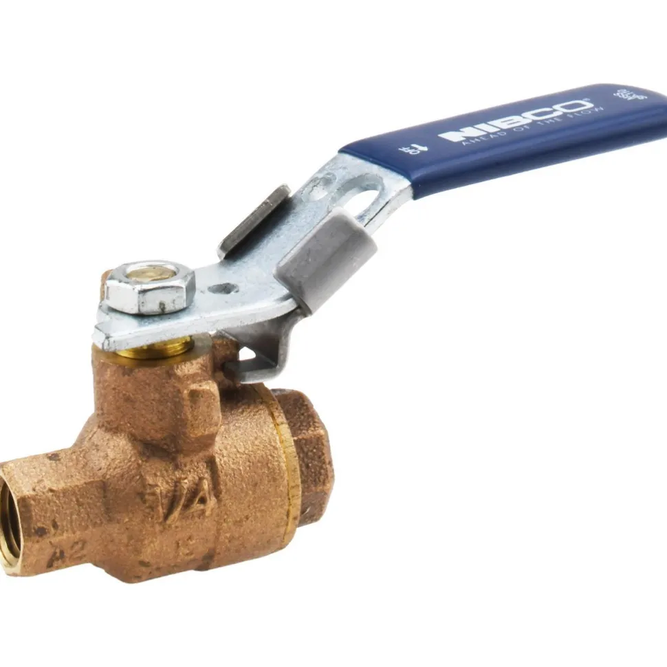 Standard Manual Ball Valve: 1/4" Pipe, Full Port