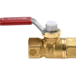 Standard Manual Ball Valve: 1/4" Pipe, Full Port