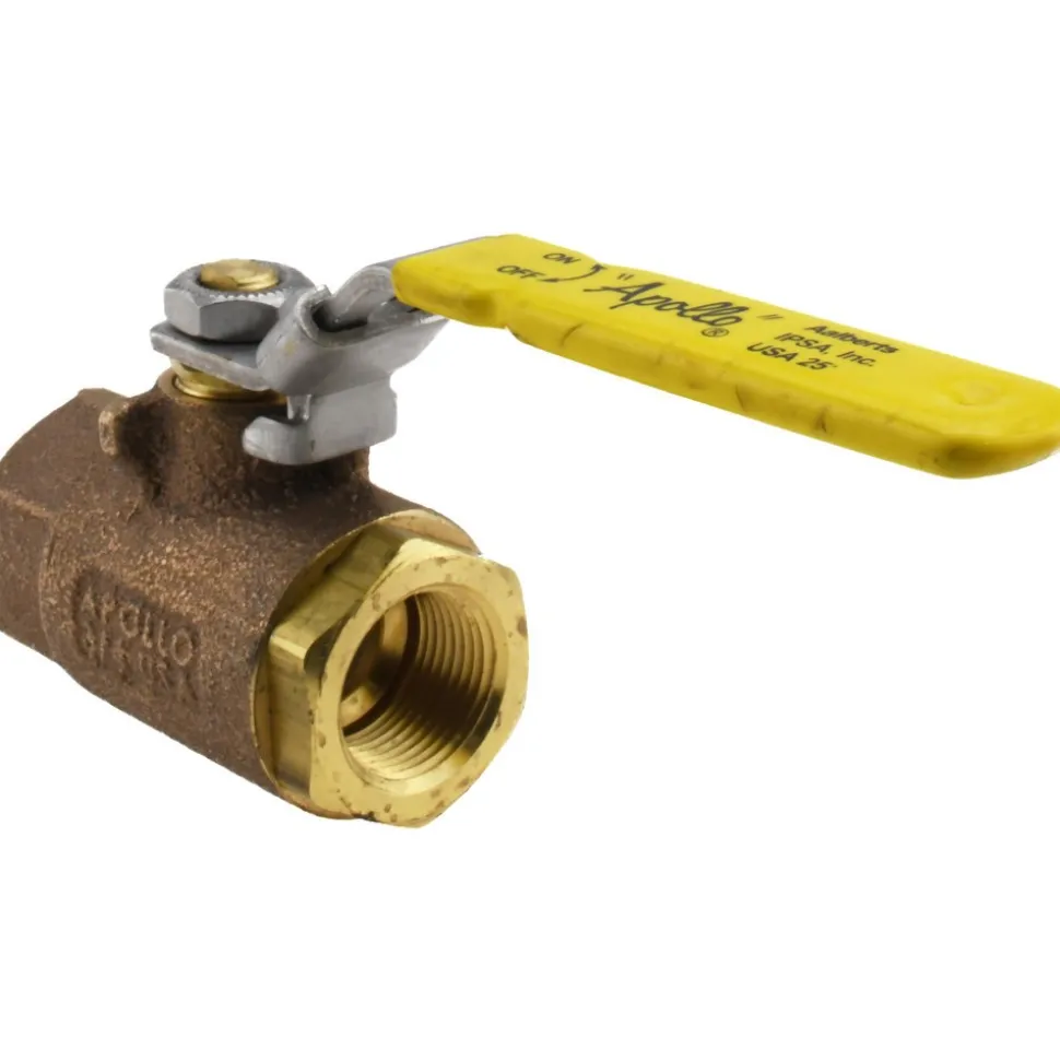 Standard Manual Ball Valve: 3/4" Pipe, Standard Port