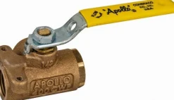Standard Manual Ball Valve: 1/2" Pipe, Large & Standard Port