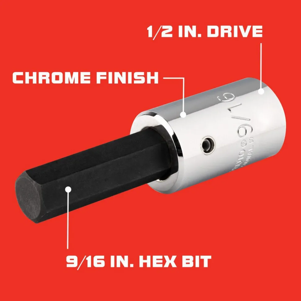 Standard Ratchet: 1/2" Drive, Pear Head