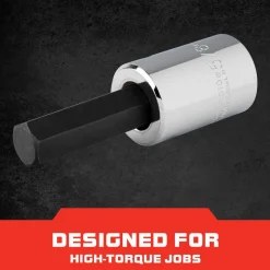 Standard Ratchet: 1/2" Drive, Pear Head