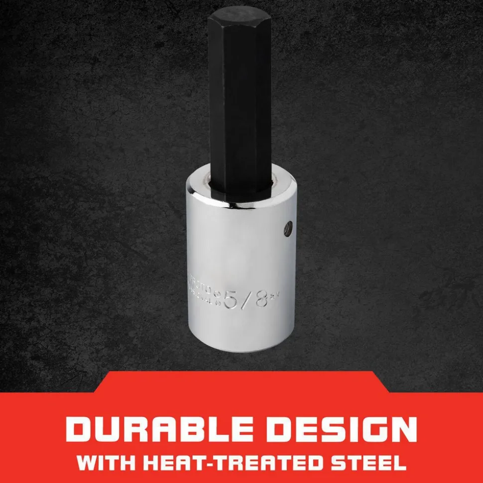 Standard Ratchet: 1/2" Drive, Pear Head