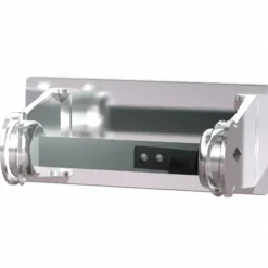 Standard Single Roll Stainless Steel Toilet Tissue Dispenser