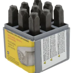 Standard Stamp Set: 1/4" Character, 9 pc
