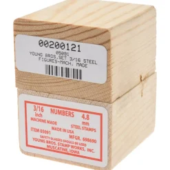 Standard Stamp Set: 3/16" Character, 9 pc