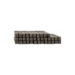 Standard Stamp Set: 1/8" Character, 36 pc