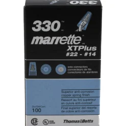 Standard Twist-On Wire Connector: Blue, Corrosion-Resistant, 3 AWG