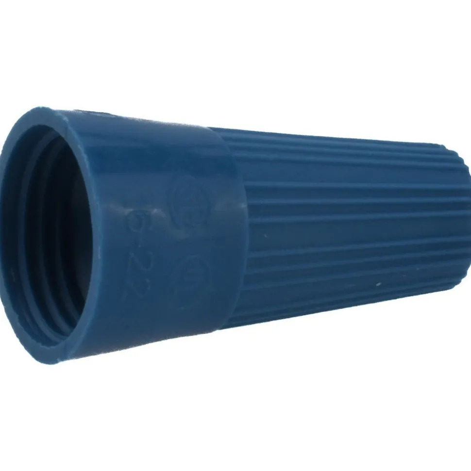 Standard Twist-On Wire Connector: Blue, Corrosion-Resistant, 3 AWG