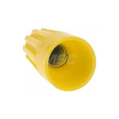 Standard Twist-On Wire Connector: Yellow, Corrosion-Resistant, Flame-Retardant