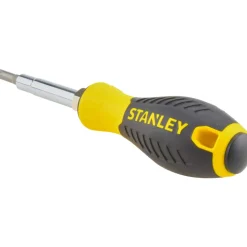 Stanley 6-Way Screwdriver: Ergo Handle