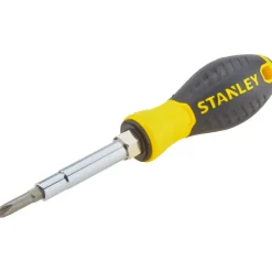 Stanley 6-Way Screwdriver: Ergo Handle