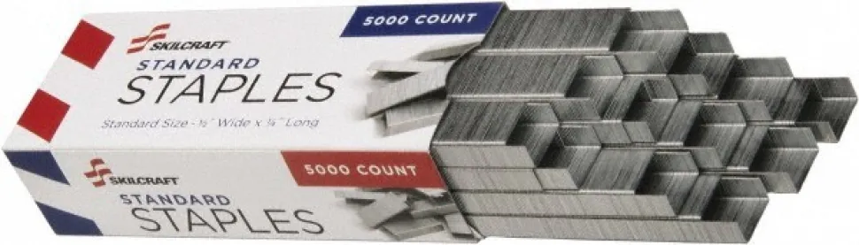 Steel Crown Staple: 1/4" Leg Length