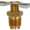 Steel External Seat Drain Cock & Shutoff Valve