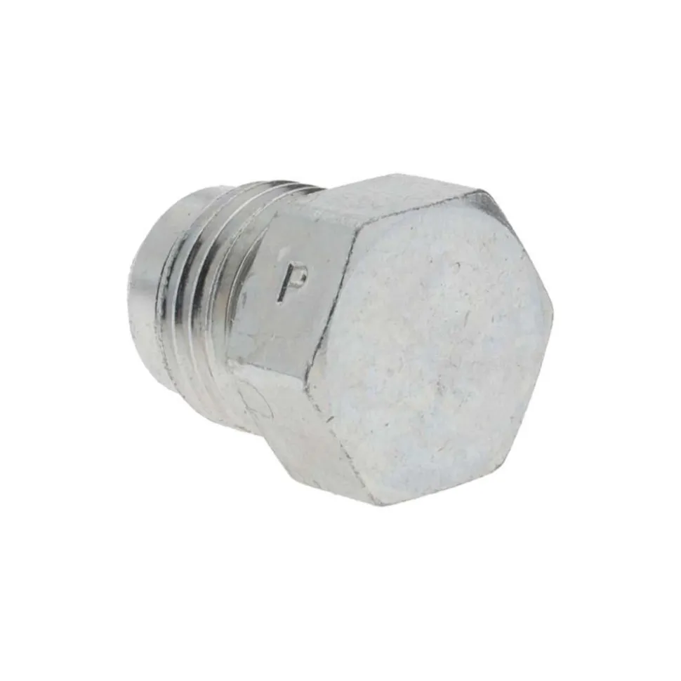 Steel Flared Tube Plug: 3/8" OD, 37 deg Flared Angle