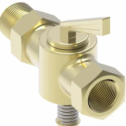 Steel Ground Plug Drain Drain Cock & Shutoff Valve