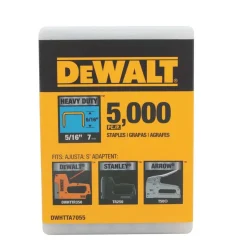 Steel Heavy-Duty Staple: 5/16" Leg Length