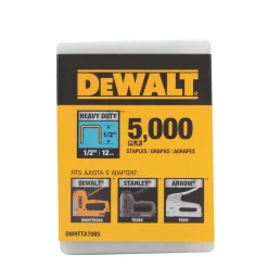 Steel Heavy-Duty Staple: 15/32" Leg Length