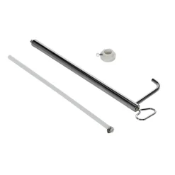 Steel Piston Pail Pump: 1 In. Bung 8-5/16 In. x 2-7/16 In. x 62-1/2 In. Silver