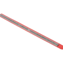 Steel Rule: 12" OAL, 5R Graduation, Flexible, 1/2" OAW