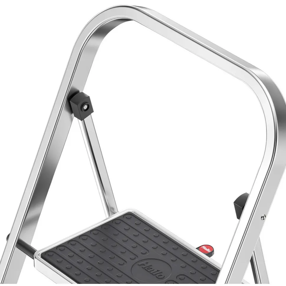 2 Step Aluminum Foldable Step Ladder: Type IA 330 lb Capacity