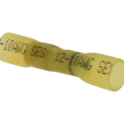 Step-Down Terminal: Crimp-On & Seal, Yellow, 12-10 to 16-14 AWG, Fully Insulated, Heat Shrink & Polyolefin